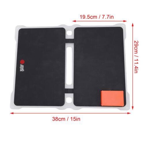 20W Foldable Double-Sided Monocrystalline Solar Panel Charger for Camping 1