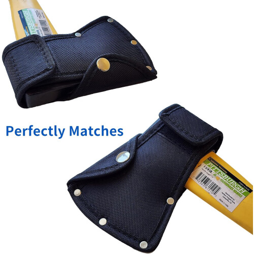 Axe Sheath Nylon Cover for 1.25 lb Hatchet with Double Snap Closure and Secure Belt Loop 1