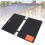 20W Foldable Double-Sided Monocrystalline Solar Panel Charger for Camping 10