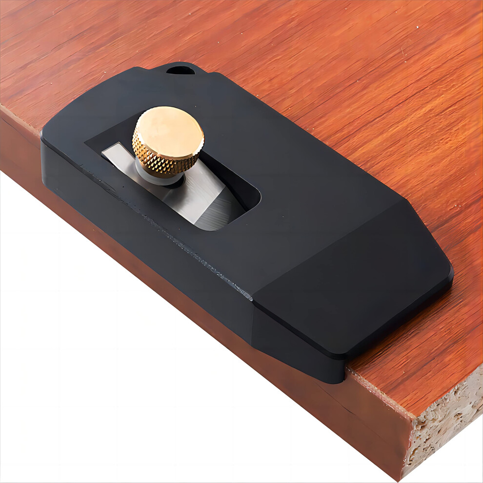 Woodworking Edge Trimmer With Adjustable Blade Depth, Handheld Edge Banding Cutter For Pvc Abs Melamine, Mg027bk Black 9187378095102