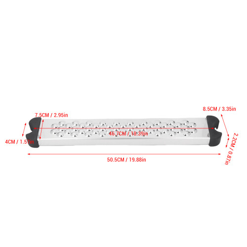 Stainless Steel Pool Ladder Step Replacement, Antiskid, Easy Setup 1