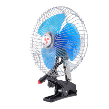 8in Car Oscillating Fan with Cigar Lighter Plug, 2-Speed, Quiet Cooling for SUV RV Truck