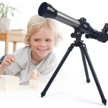 Kinder Anfänger HD Teleskop 20X-40X mit Stativ, tragbar für draußen