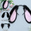 Χαριτωμένα αυτιά σε σχήμα καπέλου, σχέδιο αυτιών ζώων, κορδέλα μαλλιών για 3