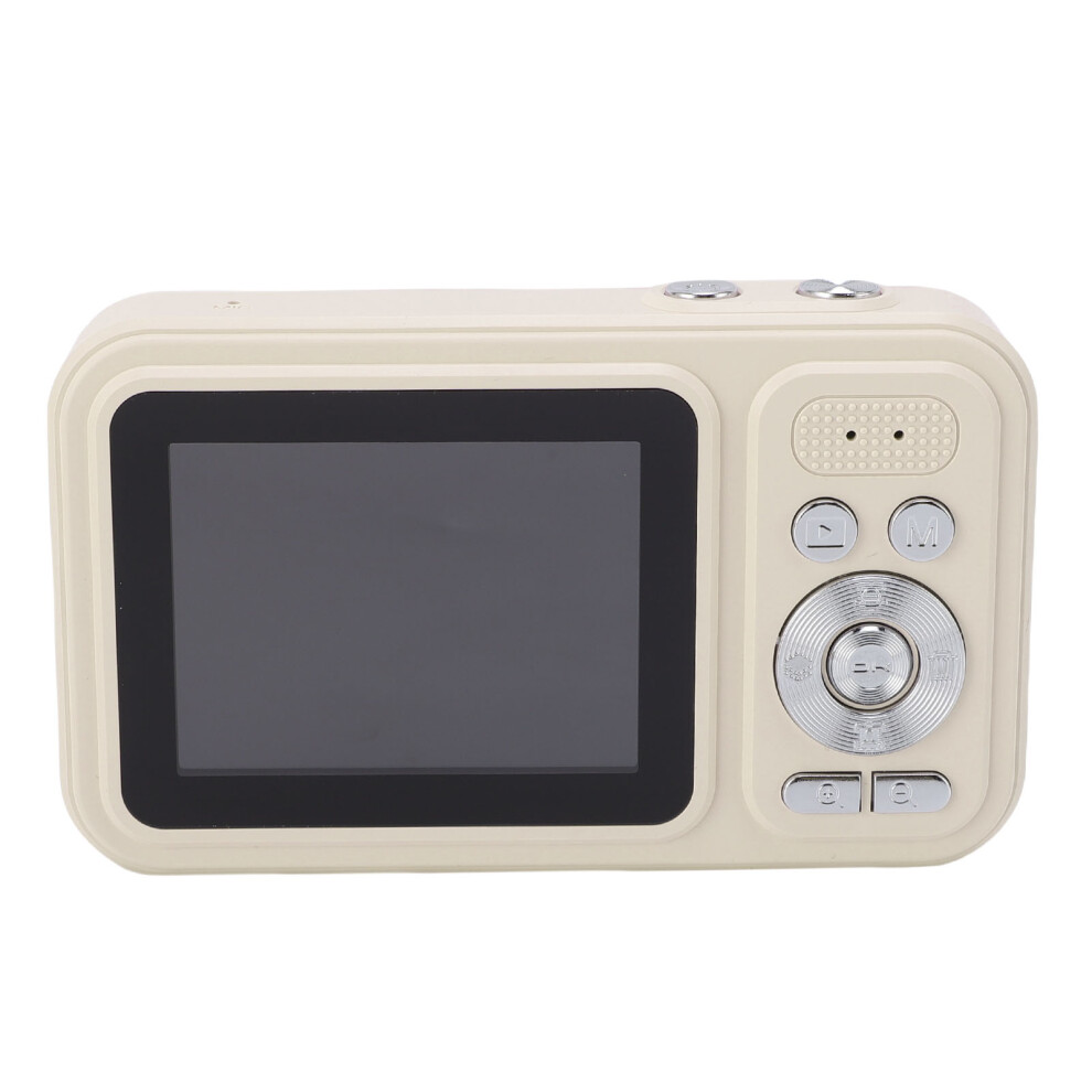 48Mp 16X Zoom Digital Camera With 2.4" Screen, 32Gb, Beige 7891380655507