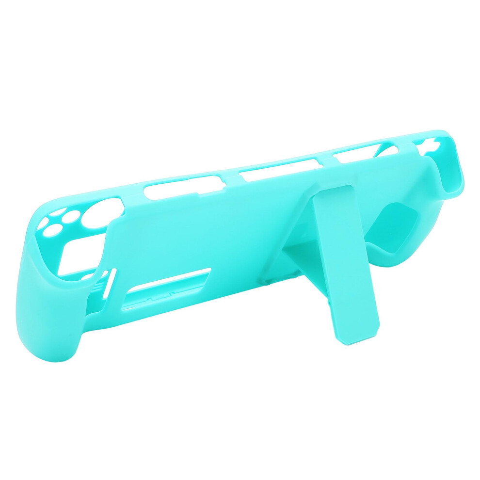 Shockproof Case With Adjustable Kickstand, Antiscratch Protective Cover For Steam Deck Blue 9187378099964