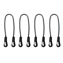 4 Stück Pferdedeckenriemen, Verstellbarer Elastischer Schweifriemen mit Doppelseitigen Clips, Dehnbare Pferdedecken-Beinriemen