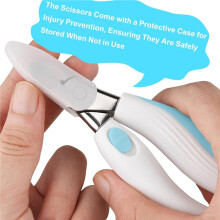 Teeth Cutter Stainless Steel Bunny Tooth Nipper Pet Teeth Clippers Suitable for Rabbits Squirrels Other Small Animals