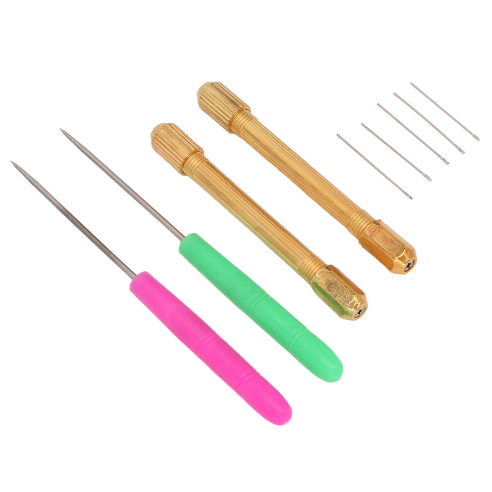 Doll Hair Rerooting Tool Kit with Needles Holders & Awl for DIY Doll Repair