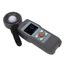 Digital-Lichtmesser 200.000 Lx LCD drehbarer Sensor zur Beleuchtungsüberwachung