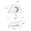 EP-SK0119 Mini-Satelliten-Montagekit PC/Al/SS 2