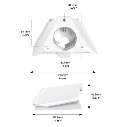 EP-SK0119 Mini-Satelliten-Montagekit PC/Al/SS 1