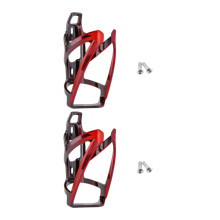 2 Stuks Fietsen Bekerhouder Mount Racefiets-Zwart en rood