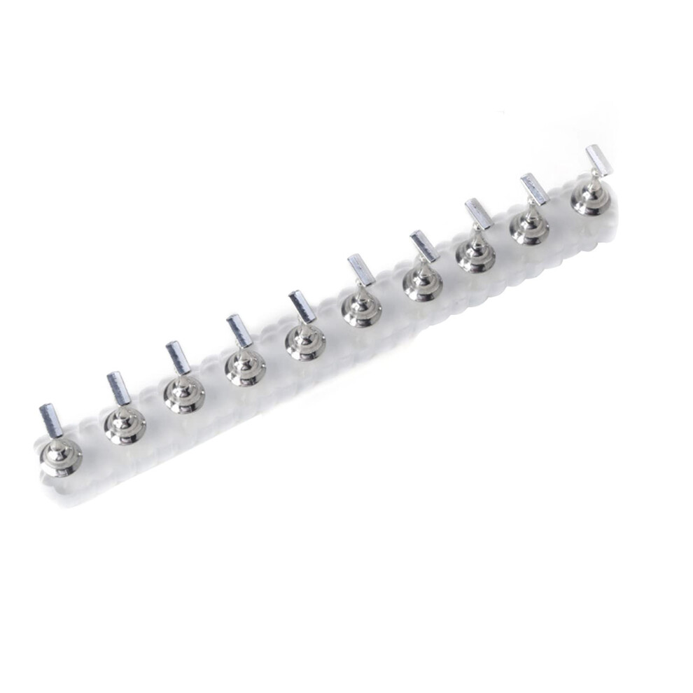 Nail Art Practice Stand Acrylic Nail Tip Holder for Beginners and Professionals Durable Display