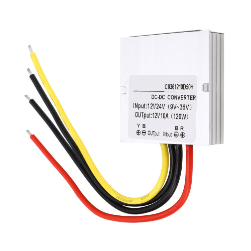 DC 12V/24V 9-36V Waterproof Voltage Regulator 10A 120W 1