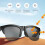 Smart Glasses with 144 Languages, Touch Control, Bluetooth 5.4 9