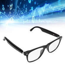 Wireless Smart Glasses with Mic, Speaker, 150mAh Battery Black Frame