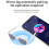 Touch-Control Smart-Sonnenbrille IP65 Wasserfest Bluetooth 5.4 Weiß 8