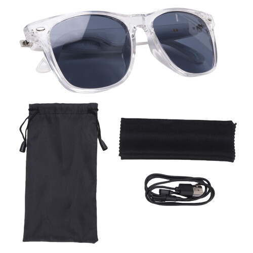 Touch-Control Smart-Sonnenbrille IP65 Wasserfest Bluetooth 5.4 Weiß 1