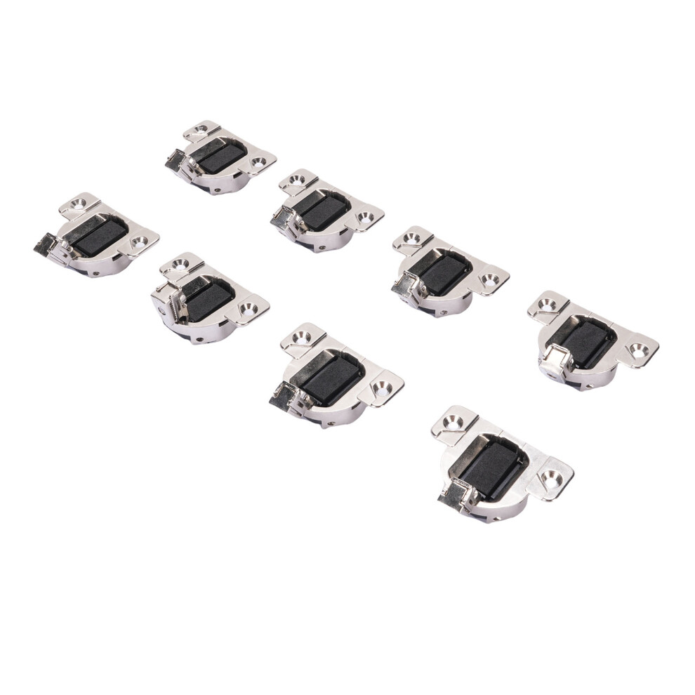 8Pcs Zinc Alloy 110 Self-Closing Compact 33 Cabinet Door Hinges 7651380657761