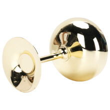 304 Edelstahl Cocktailglas, bruchsicher, 250 ml, S-veredelt mit Gold