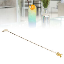 Edelstahl-Barlöffel 54g Cocktail-Rührer Mischlöffel Gold