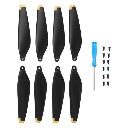 Mini 3 RC Drone Propellers, Gold Edge, 75x17mm, PC Material 1