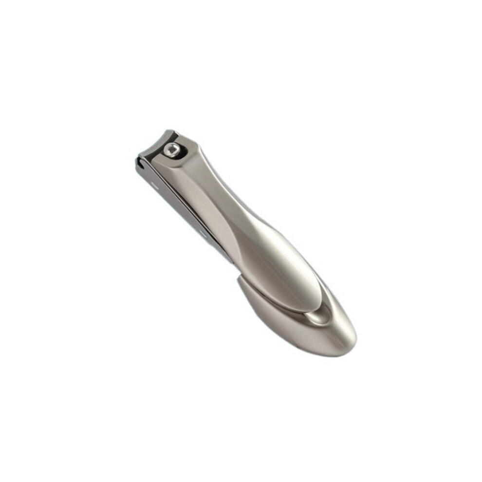Stainless Steel Nail Clippers with AntiSplash Guard for Fingernails and Toenails, Ergonomic Design