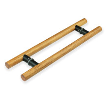 Barn Door Handle Heavy Duty DoubleSided Aluminum Alloy Pull for Sliding Glass and Wood Doors 60cm