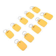 10pcs Dual Frequency IC ID Keyfobs 45x30mm Writable Door Access