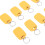 10pcs Dual Frequency IC ID Keyfobs 45x30mm Writable Door Access 11