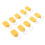 10pcs Dual Frequency IC ID Keyfobs 45x30mm Writable Door Access 14