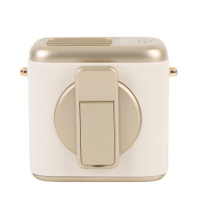Taillenhahn 360 verstellbar, wiederaufladbar, 4000mAh, tragbar, beige