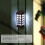 2 Sets Solar Wall Sconces LED White Light, 23cm, ABSThree 10
