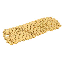 12-Speed Alloy Steel Bike Chain for Mountain Road – Gold, 300g