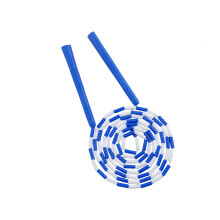 Kindersport springtouw met verwisselbare kralen Veilig-Blauw