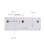 Digitaler Countdown-Timer 999 Tage Uhr Weiß ABS, 2x CR2032 Batterien 5