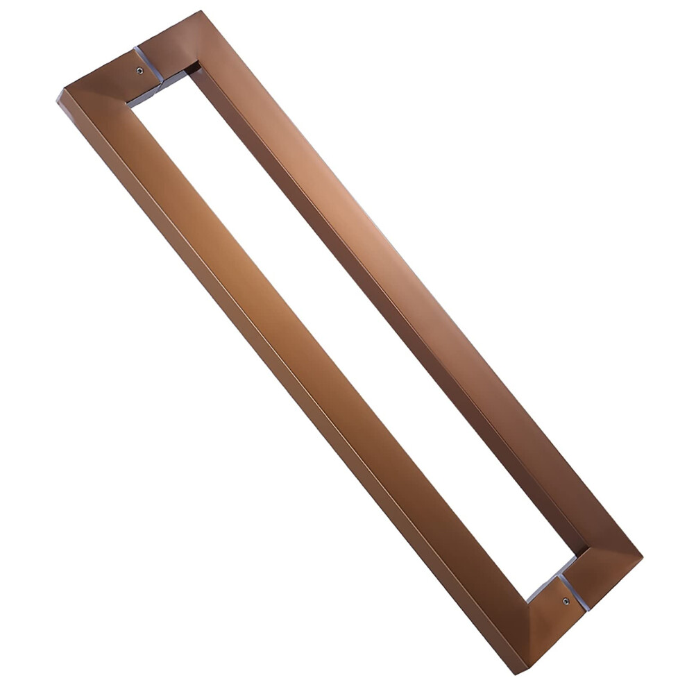 Modern Sliding Barn Door Handle Stainless Steel Rust Resistant Glass Door Pull For Interior Exterior 60Cm 9187378105900