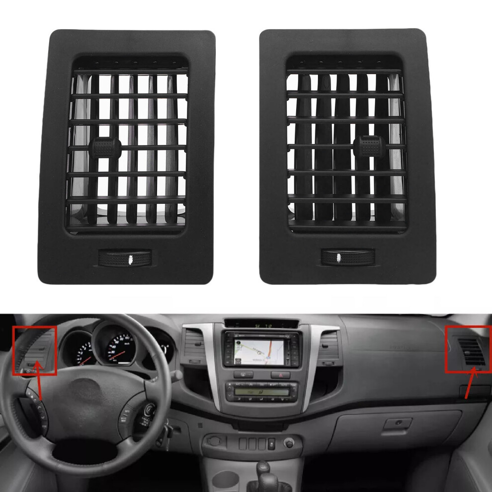 Pair Front Dashboard Ac Vent Outlet For Vigo 2005-2014 6901383172923