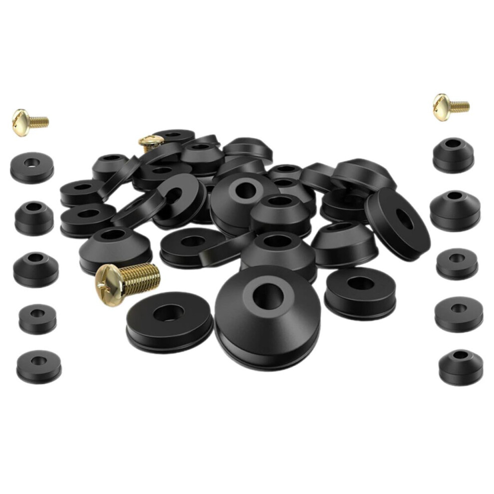 Faucet Washer Kit With Rubber Oring Assortment For Leak In Kitchen Bathroom Plumbing 9187378106358
