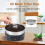 Edelstahl-Kaffeebohnenkühler-Filter 60 Mesh Multifunktionale Ablage 10