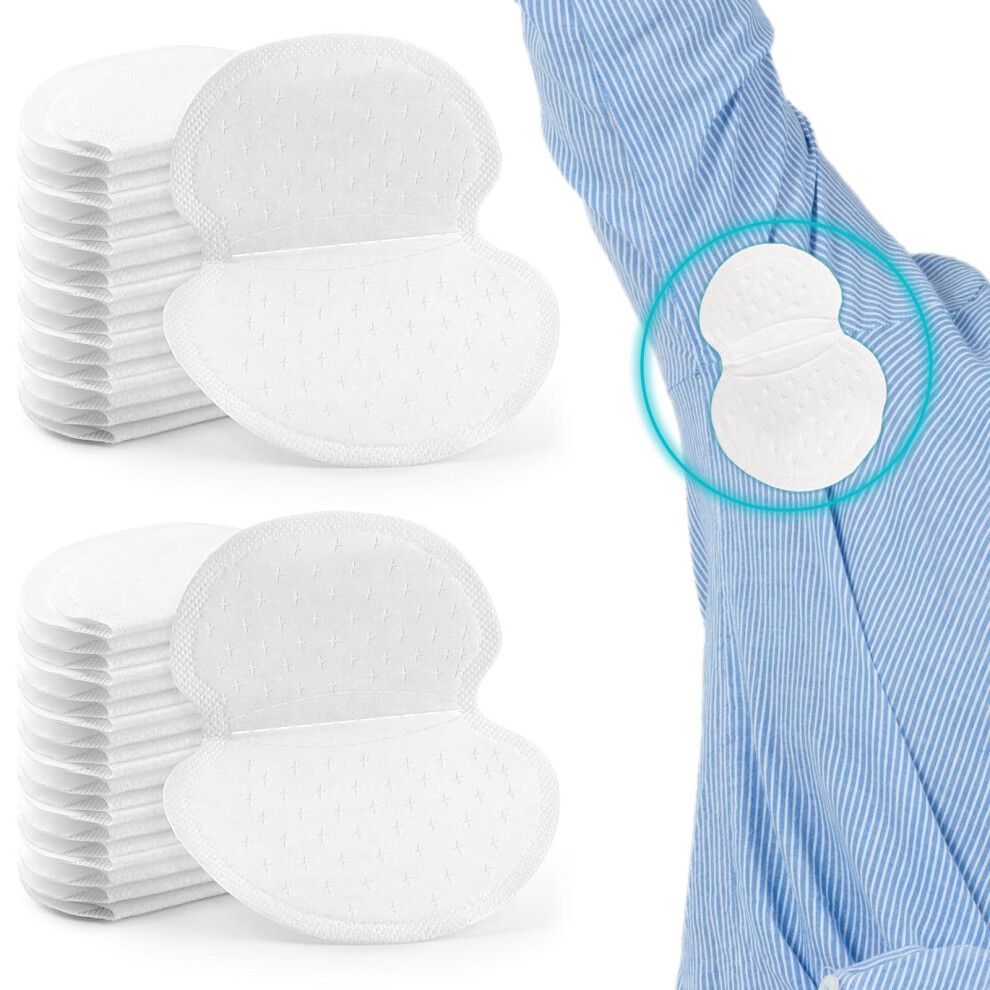 90 PCS Armpit Sweat Pads for Men and Women, Disposable SelfAdhesive Underarm Pads, UltraAbsorbent Odor Control