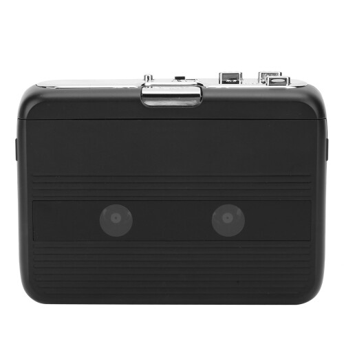 Bluetooth Portable Cassette Player, HiFi Cassette Player with Auto Reverse Function and FM Radio Function, Stereo Cassette Player with Bluetooth 5.0 1