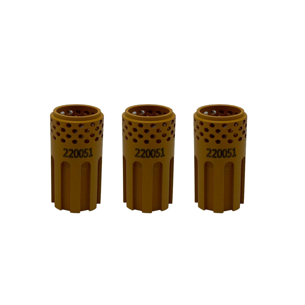 Pmx 1650 Swirl Ring 220051 3Pcs Plasma Cutting Torch Consumables Replacement Set For Hypertherm 9187378106778