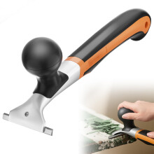 Heavy Duty 2.5 Inch Carbide Scraper Tool for Paint and Glue Removal with Ergonomic NonSlip Handle
