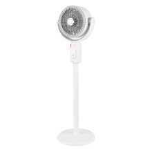 180 Oszillierender Standventilator mit Fernbedienung, 8-Stunden-Timer, verstellbare Höhe