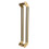 Gold Sliding Glass Door Handle with Long Grip, Modern Pull Push Design for Office Bathroom 1