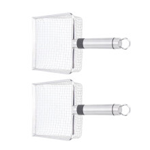 Stainless Steel Cat Litter Scoop 28.5cm Mesh Shovel with Ergonomic Handle