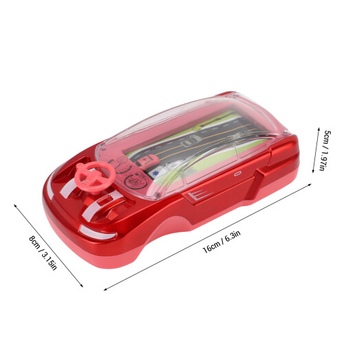 Rennspielkonsole Rot 16x8x5cm 3x1.5V AAA 1