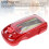 Rennspielkonsole Rot 16x8x5cm 3x1.5V AAA 8